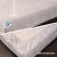 Protège-matelas imperméable ajusté pour grand lit