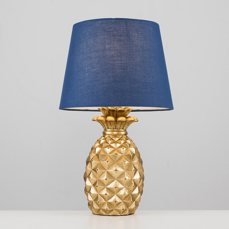 Bernina Table Lamp, White, LED Bulb