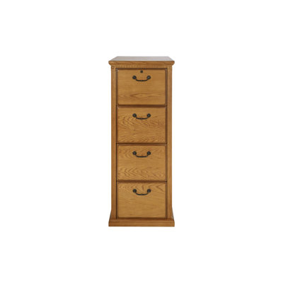 Reynoldsville 20.75" W 4-Drawer Locking Vertical Filing Cabinet 