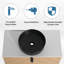 Meuble-lavabo flottant de 36 po avec 2 portes à fermeture douce-823212662