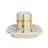 Checkered Charm Stoneware Taper Holders