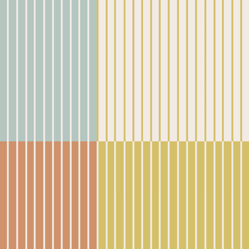 Color Poems Color Block Line Abstract, H 12 po x l 12 po