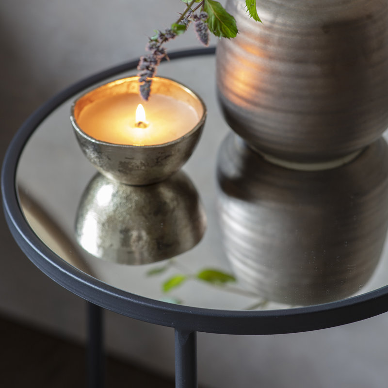 Canyonlands Glass Top Frame End Table