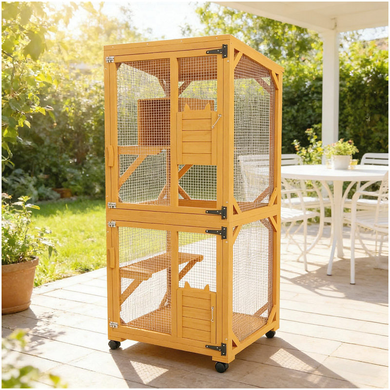 Maison pour animaux de compagnie, grande maison d'extérieur pour chat
