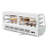 60 in. Countertop Bakery Display Refrigerator in White, 8 cu. ft. (CDC-8C-WH)-90633933