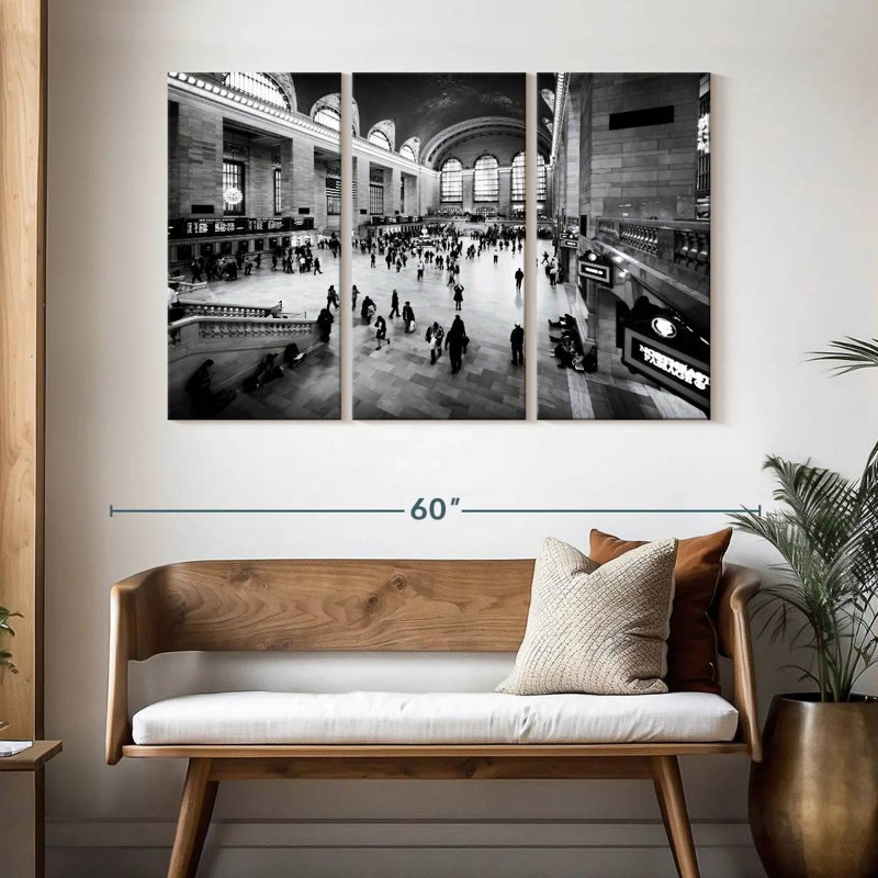 Tergel Grand Central Terminal, 32" H x 50" W