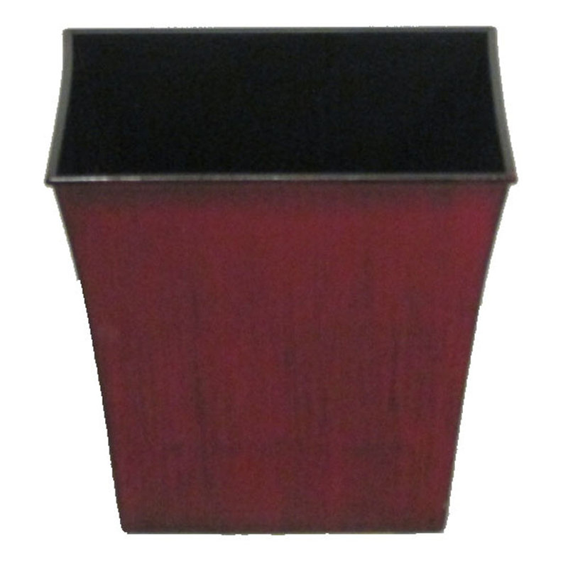 Chevelle Planter Box, Red & Black