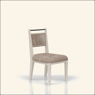 Chaise à dossier en corde