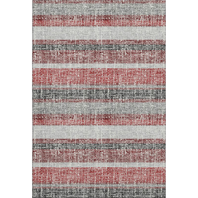 Premium Machine Washable Mayfield AMF2122 Striped Rug