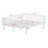 Robust Steel Support Couch Bed with Reinforced Slat System-129444909