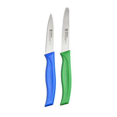 Ensemble de 2 couteaux HENCKELS Kitchen Elements, couleurs variées