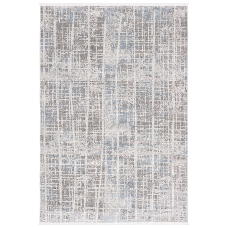 Tapis abstrait Candelario Performance, Rectangle 4 pi x 6 pi