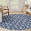 Tapis intérieur / extérieur bleu Antwun-128759430