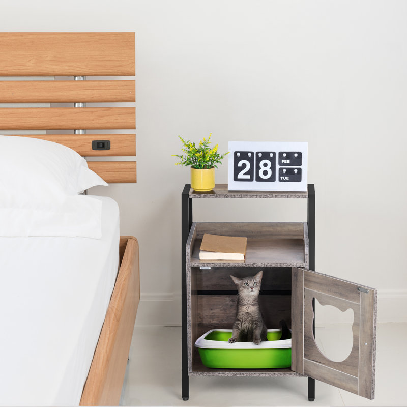 Tenley Cat House, Gray