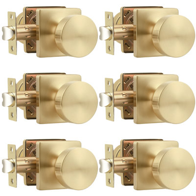 Probrico Square Panel Door Knob