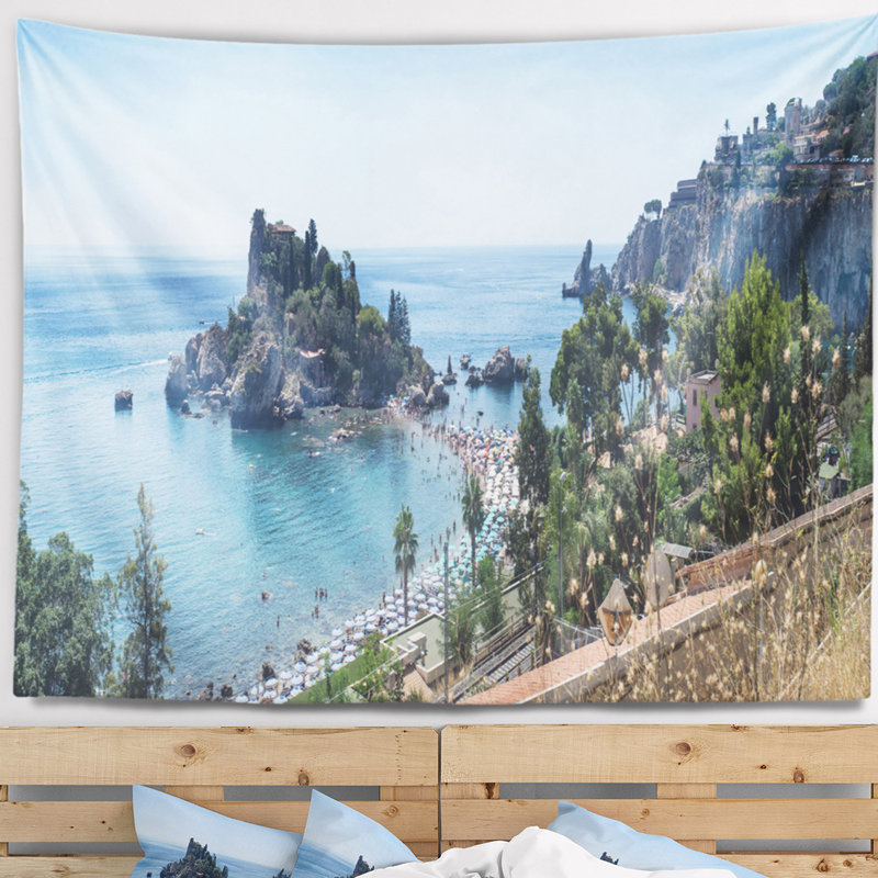 Landscape Polyester Tapestry, 32" H x 39" W