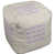 Blanc / mauve contrastant