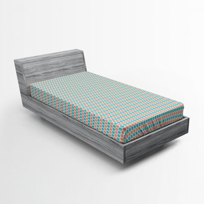 Microfiber Geometric Fitted Sheet