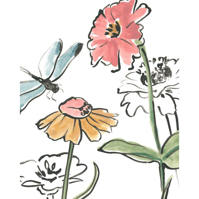 «Bungalow Rose Vess, June» par Erica, H 44 po x l 36 po