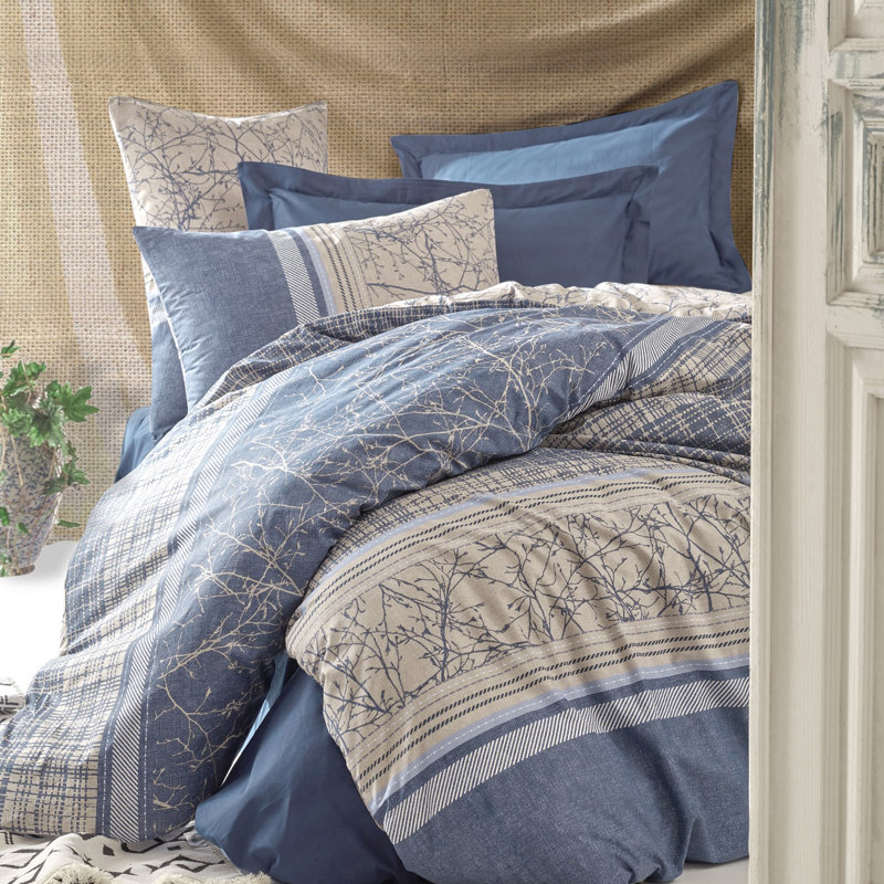 DUVET COVER Sateen Solid Colour Duvet Cover
