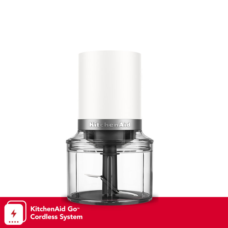 KitchenAid Go Cordless Top Down Chopper with 3.5 Cup Bowl