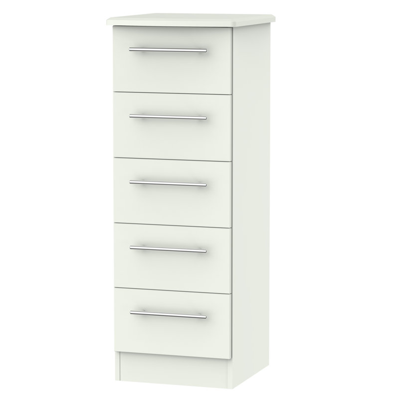 Fully Assembled Levine 5 Drawer Chest