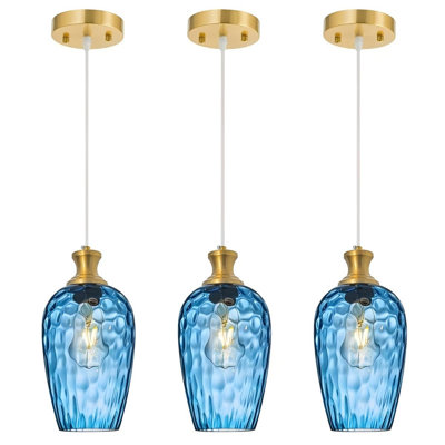 Glass Pendant Lights Kitchen Island Hammered Glass Pendant Light Kitchen Pendant Lighting Over Sink Modern Bedroom Dining Room Hanging Light Fixture