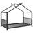 Metal House Platform Bed-1119487397