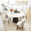 Dining Chairs Set of 4 Kitchen Chairs with Metal Legs-1732582351