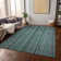 Machine Washable Indoor/Outdoor Claudian ACN1654 Teal Rug