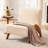 Upholstered Accent Chair with Wooden Legs-763807175