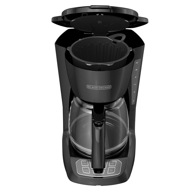 Cafetière 12 tasses noir & decker