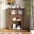 Modern Cabinet With LED Lights
