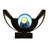 Snowbird Shell Steel LED Flush Mounted Sconce
