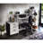 Black Finish Writing Desk-624153781
