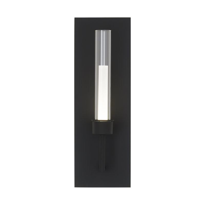Linger 1 - Light LED Armed Sconce, Black