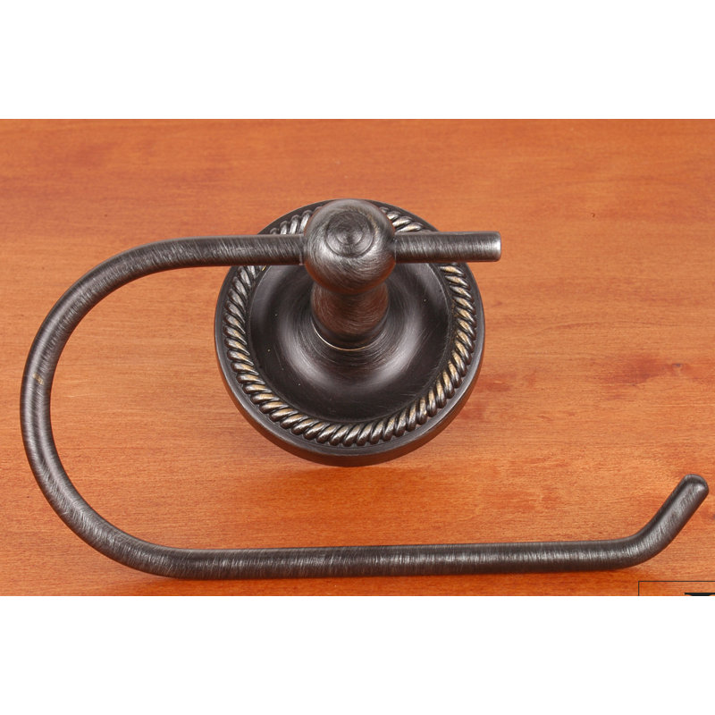 Porte-papier hygiénique pour base corde à fixation murale RB Series, Nickel vieilli