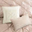 Édredon 7 pièces Blush - Élégance, rembourrage, 1 édredon, 2 taies décoratives, 3 coussins décoratifs, jupe de lit, literie lavable à la machine-122457135-122457139