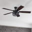 Ventilateur de plafond 52 po avec lumières DEL et télécommande Carnegie-909926752