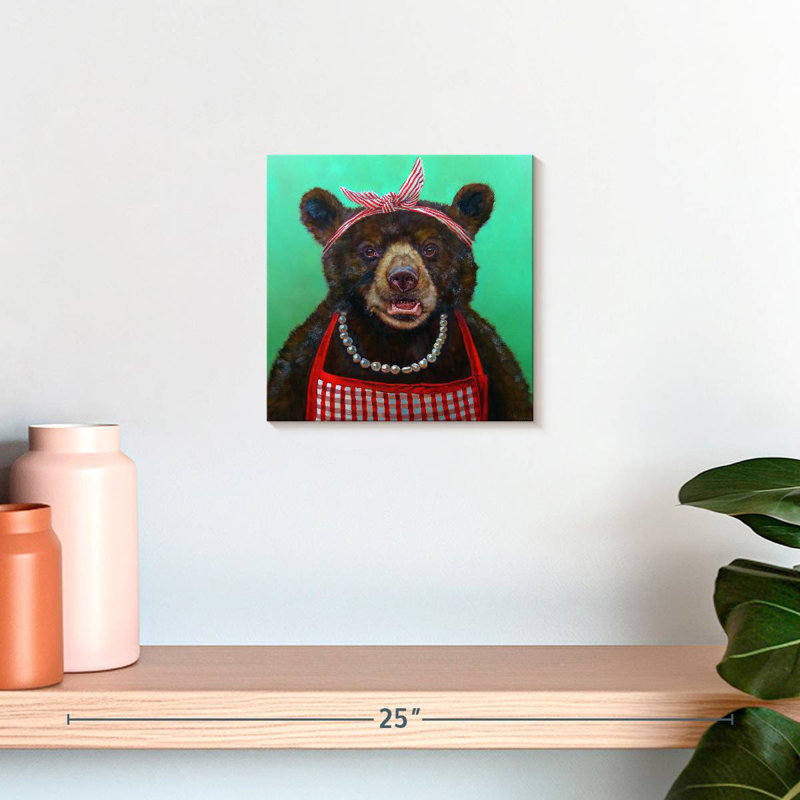 Crowle Classy Mama Bear, 10" H x 10" W