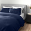 Cotton Solid Colour Duvet Cover Set with Pillowcases-30283306-30283305