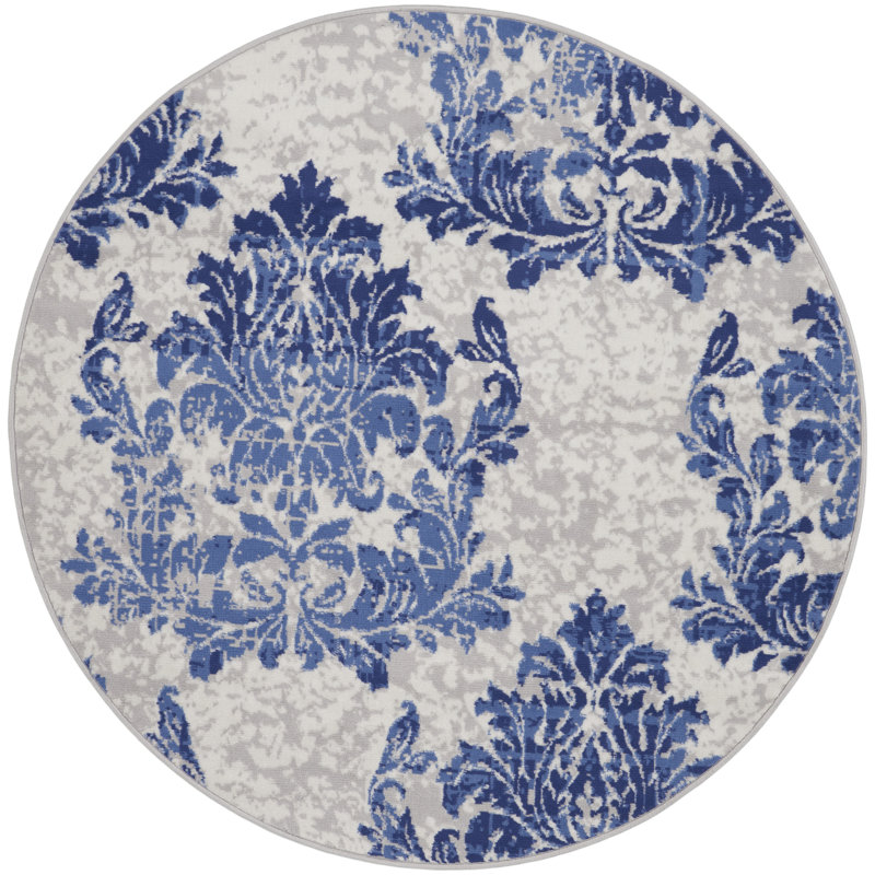 Tapis ivoire Harriet, Rond 5 pi
