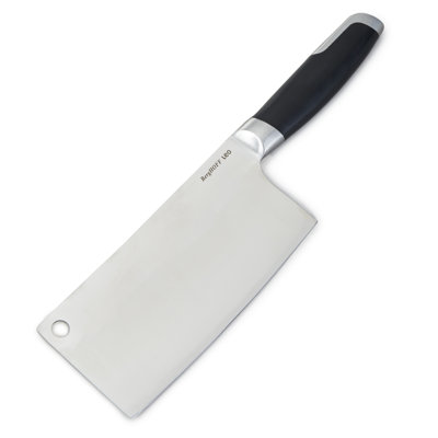 BergHOFF Leo Graphite 7" Forged Stainless Steel Cleaver, Black