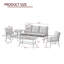 Ensemble de conversation pour patio toutes saisons 5 personnes Nickita-6196087
