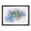 The Rubik Cube in Abstract - Framed Print-55771062-55771061
