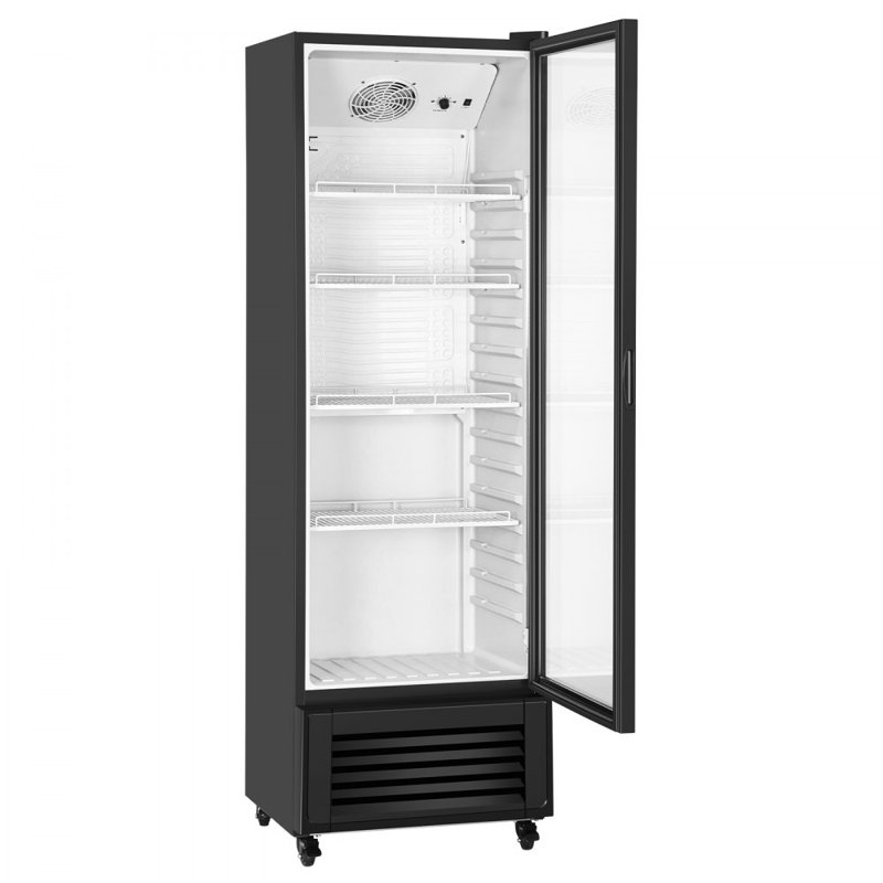 Réfrigérateur commercial à boissons en verre 11,47 CU.FT