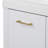 36.5 " W Freestanding Standard Free Standing Single Double Single Vanity Bathroom Vanity With Cultured Marble Top-1216499998