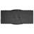 vidaXL Garden Cushion Storage Bag Black Polyethylene