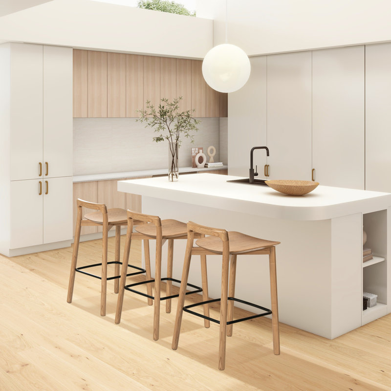 Palmer Solid Wood Counter Stool