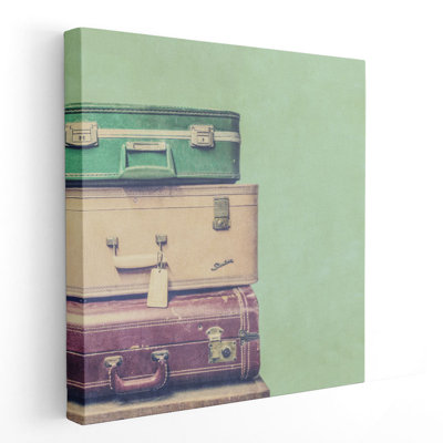 Vintage Office X - reproduction d'art sur toile